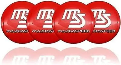 MazdaSpeed Mazda Wheel Centre Cap Sticker 56mm Stick On • $6.32