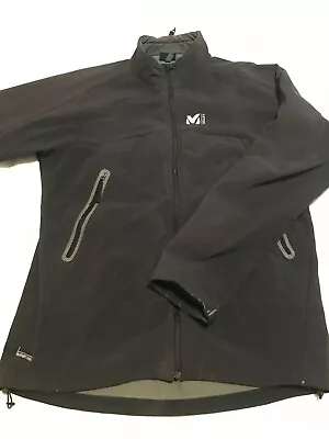 MILLET Element Shield Black Soft Shell Fleece Lined Jacket Mens XXL (US Fit) • $29.99