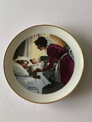 Norman Rockwell Collector Plate  MOTHER'S LOVE  Fine Porcelain • $7