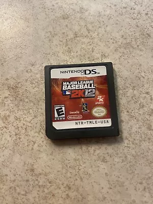 Nintendo DS Major League Baseball MLB 2K12 Game Cartridge Only Tested • $1.99