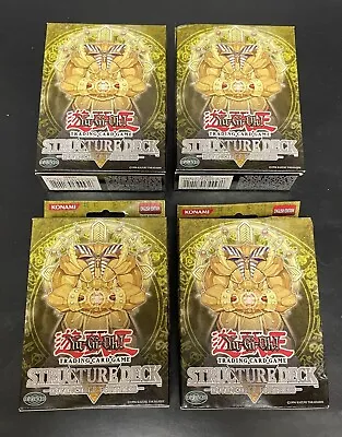 4 X Yu-Gi-Oh! TCG Structure Deck - Invincible Fortress - 1st Edition - Sealed • £189.99