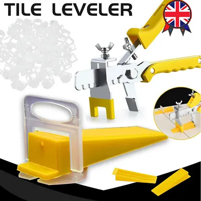 £11.99 • Buy 2000Pcs Tile Leveling System Clips Plier Levelling Spacer Tiling Tool Floor Wall