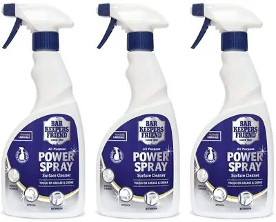 £8.35 • Buy 3 X Bar Keepers Friend Multi Surface Cleaner Stain Remover Power Spray