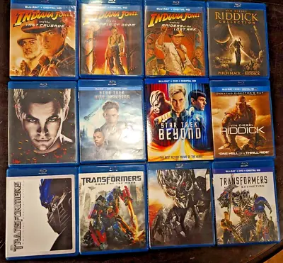 Huge Action Movie Blu Ray Disk Lot - Pick And Choose • $4.99
