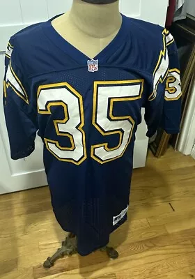 Vintage San Diego Chargers Marion Butts Russell Athletic NFL Jersey Mens 44 • $75