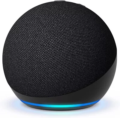 New Echo Dot (5th Gen 2022 Release) | Smart Speaker With Alexa | Charcoal • $157.89