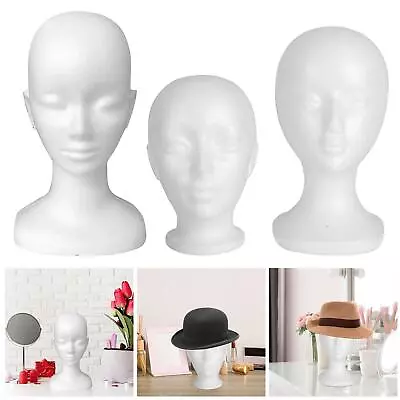 Mannequin Head Stand Model DIY Manikin Head Display Wig For Headphone Hairpieces • $8.64