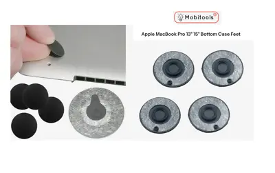 For Apple MacBook Pro 13  15  Bottom Case Feet Replacement Kit Set Of 4 Feet -UK • £2.98
