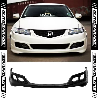 Fit Honda Accord Euro CL9 - ASPEC Style Front Spoiler Bumper Lip (06-08) TSX CL7 • $285