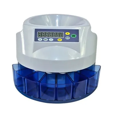 Coin Counter / Coin Sorter New - WORKS NEW & OLD £1 COINS • £154.95