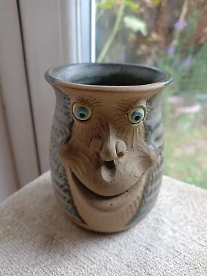 Muggins Pottery Mug September 1994 Collectable Funny Squashed Face Pottery Mug  • £13.99