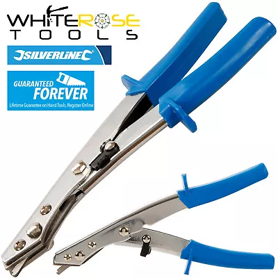 Silverline Hand Nibbler Sheet Metal Plastic Tin Snips Shears Cutters 260mm • $28.17