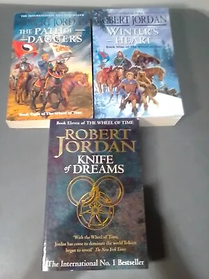 Robert Jordan The Wheel Of Time Books X3.  8911. Large. Fantasy • $39