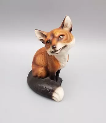Handpainted Ceramic Fox Figurine • £18