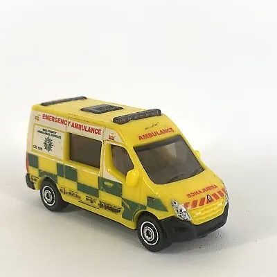 Matchbox Renault Master Ambulance Yellow Emergency Vehicle Mattel 2011 • $8.24