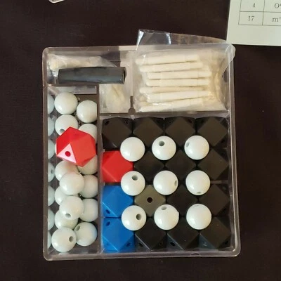 $14.98 • Buy Vtg Molecular Structure Model Kit Organic Chemistry HGS Maruzen Complete Japan