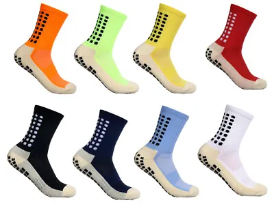 Football Socks - Anti Slip Non Slip Grip Sports Soccer UK Stock Trusox Tocksox • $4.88