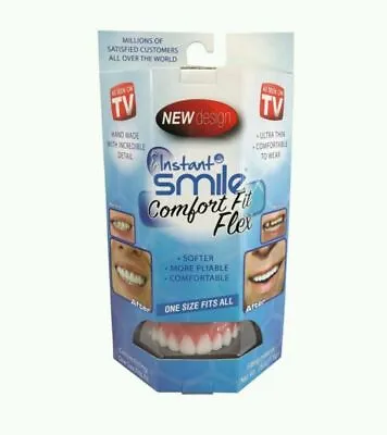 Instant Smile Comfort Fit Flex Teeth Top Cosmetic One Size Fits All NEW • $24.99