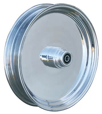 Ultima Polished Solid Billet 16  X 3.5  Front Wheel For Harley And Custom Models • $329.64