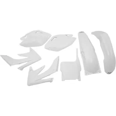 UFO Complete Plastics Kit White For Honda CRF250R 2004-2005 For Honda CRF 250 • $95.12