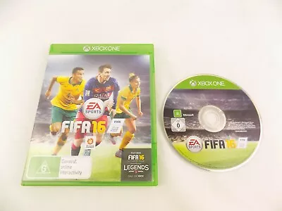 Mint Disc Xbox One FIFA 16 2016 Free Postage • $5.34