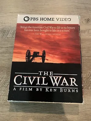 $10.99 • Buy The Civil War: A Film Directed By Ken Burns (DVD, 2005, 5-Disc Set)