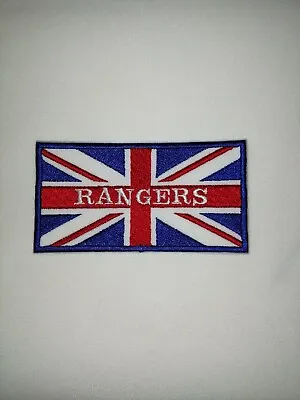 £4.05 • Buy RANGERS - UNION JACK - Iron On / Sew On Patch - FREE POST