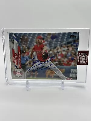 2023 Topps Archives Signature Series Baseball Zack Wheeler AUTO PHILLIES 15/34 • $70