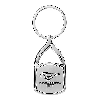 Ford Mustang GT Chrome Flame Tip Key Chain • $14.99