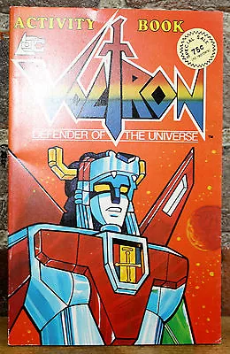 VOLTRON Defender Of The Universe Action Figure Activity Book Vintage 1984 • $3.50