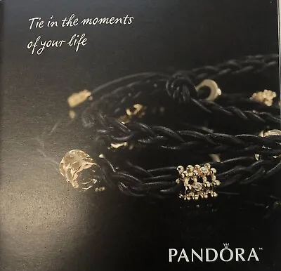 Pandora | Tie In The Moments Lariat Cord Guide ✪new✪ Rare Retired Catalog Book • $36.66