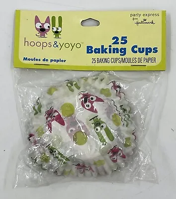 $4.49 • Buy Hoops And Yoyo 25 Birthday Party Baby Shower Cupcake Baking Cups Hallmark