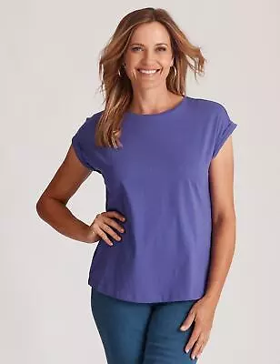 $14.96 • Buy Millers Ended Sleeve T-Shirt Womens Clothing  Tops Blouse