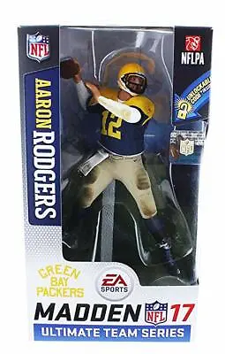 Aaron Rodgers Green Bay Packers NFL Madden 17 Figure NIB McFarlane Acme GB Pack • $48.74
