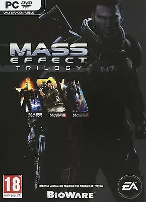 Mass Effect Trilogy 1 2 3 Collection PC GAME BRAND NEW • $22.99