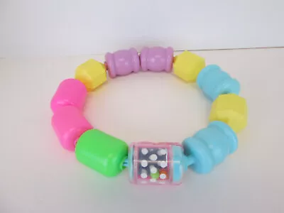 Vintage Fisher Price Snap Lock Beads Pop Beads  Lot Of 11 Pastel 2002 • $14.99