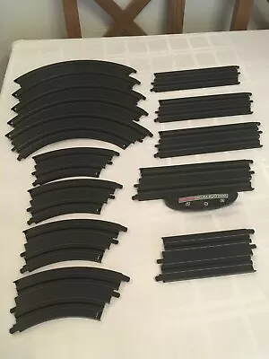 Micro Scalextric Track. 14 Assorted Sections (dr) • £7.99