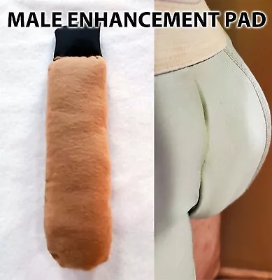 Men's Enhancing Pad Male Endowment Form Tan Light Brown Size Bulge Increase • $19.50