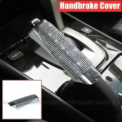 $7.69 • Buy Bling Car Handbrake Cover Rhinestones Decor Protective Case Interior Accessories