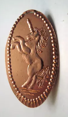 Unicorn -- Elongated Zinc Penny • $1.99