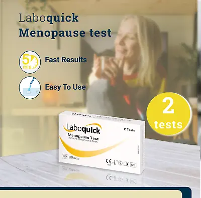 £12.50 • Buy LABOQUICK - Menopause Test Kit For Female Fertility - Urine FSH Testing Home Use