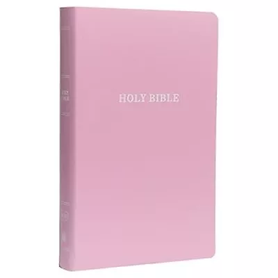 KJV Gift And Award Bible Imitation Leather Pink Red - HardBack NEW Nelson T • £11.42