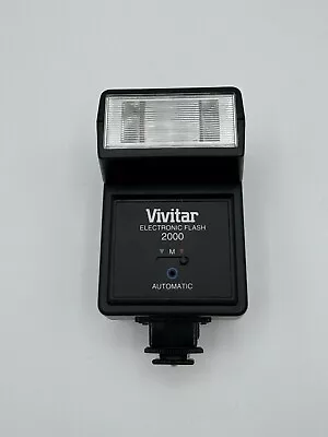 Vivitar 2000 Shoe Mount Flash • $0.99