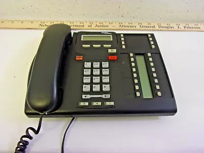 Nortel T7316E Business Phone Set - Charcoal (NT8B27) • $9.73