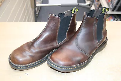 Dr Martens 6A89 Men’s Brown Leather Chelsea Boots UK Size 12 • £45