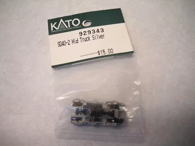 N-Scale KATO SD Truck Silver SD40-2 Mid  #929343 • $15.50