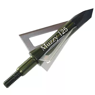 Muzzy Broadhead 3-Blade 1-3/16″ Cut 100 Grain 6 Pack 225 #22500  • $37.99