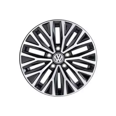 16  Volkswagen Jetta Wheel Rim Factory Oem 70044 2019-2021 Machined Black • $445.50