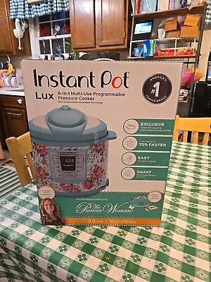 The Pioneer Woman Instant Pot Lux60 Breezy Blossoms 6 Quart 6 In 1 Brand NEW • $26