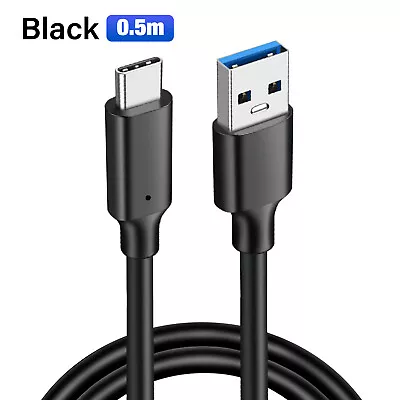 Extra Short USB C Cable USB3.1 Gen2 10Gbps Fast Charger For Samsung S23/S22/S21 • $10.99